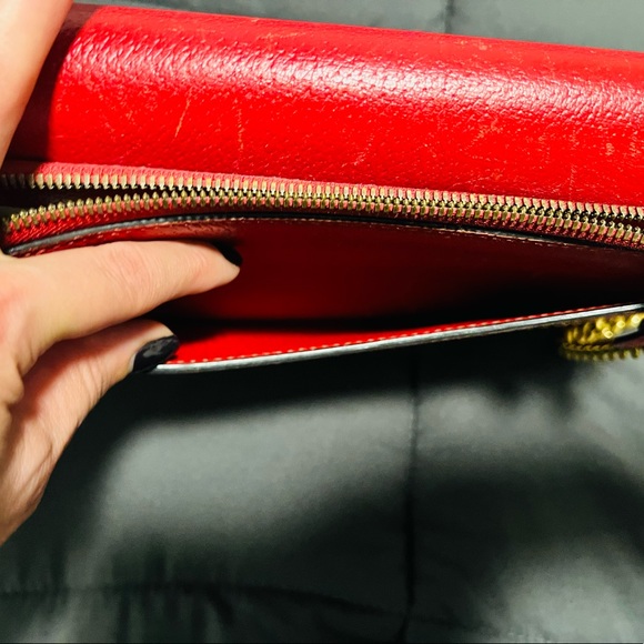 Gucci Red Shoulder/Messanger Bag - Picture 8 of 13